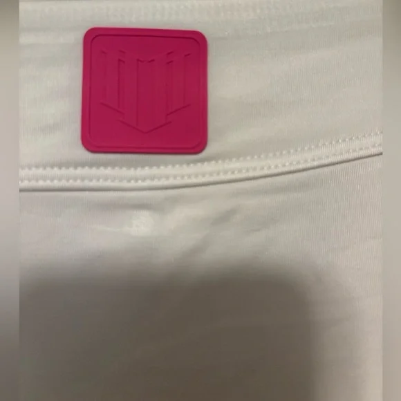 Eleven Venus Williams Devotion Skort Tennis Skirt White Hearts Pink Stripe M NWT - Picture 11 of 13